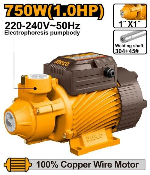 INGCO Peripheral Water Pump 750W 50L/Min Vpm75068