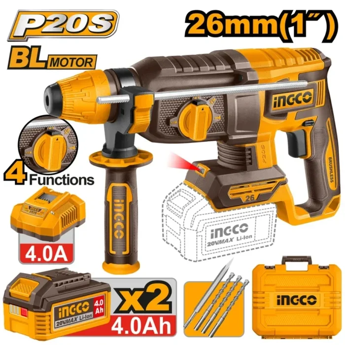 26mm Rotary Hammer Drill Kit Crhli262085