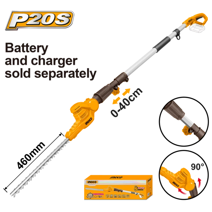 Cordless Pole Hedge Trimmer 20V (Tool only) Cpht201601