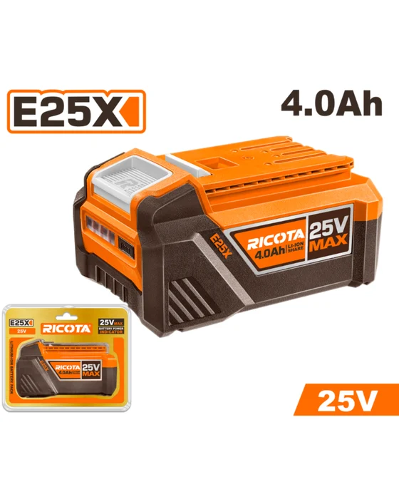 RICOTA 25V 4.0AH BATTERY