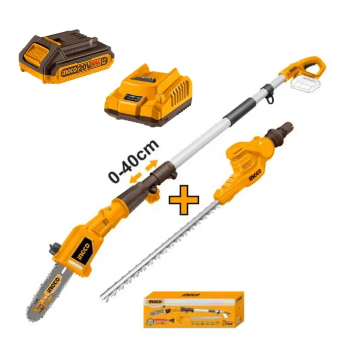 20V Li-Ion Pole Saw with Pole Hedge Trim Kit Cpts201681