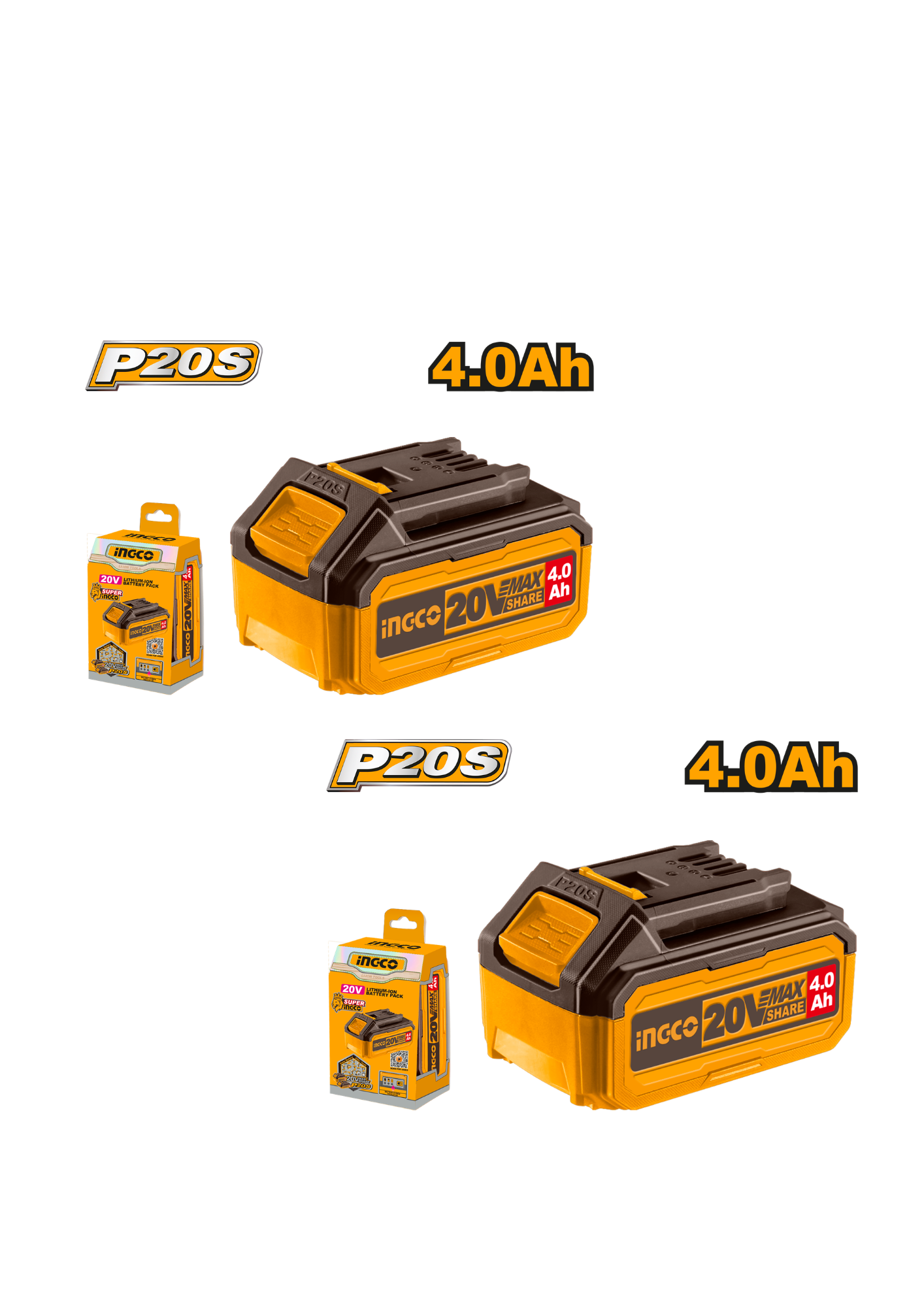 4ah Battery Combo FBli20021